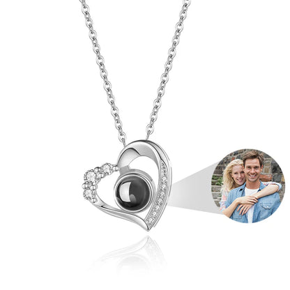 Personalized Photo Projection Necklace