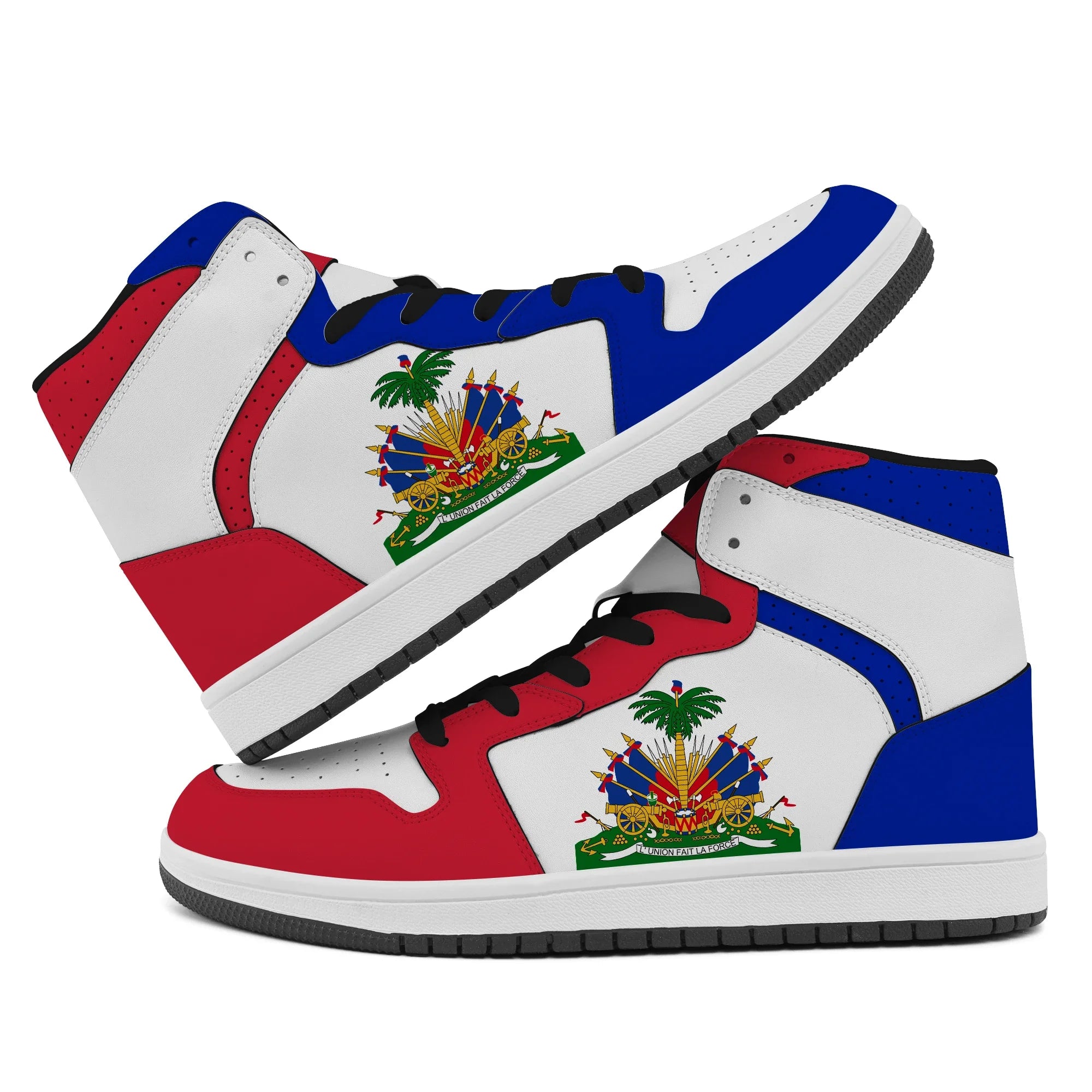 Men Women Custom Sneaker Shoes Haiti Flag