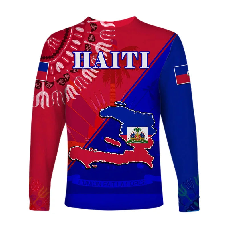 Unisex Long Sleeve,  Mens Negre Marron Design"