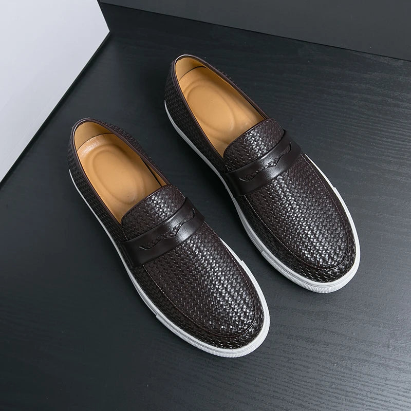 Fashion Slip-On Loafers – Men’s Casual