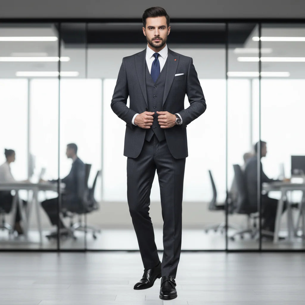 Luxury Men’s Monk Strap Oxfords – Italian