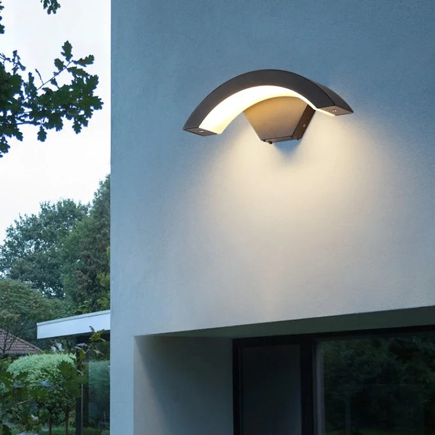 Motion Sensor LED Outdoor Wall Light – Waterproof