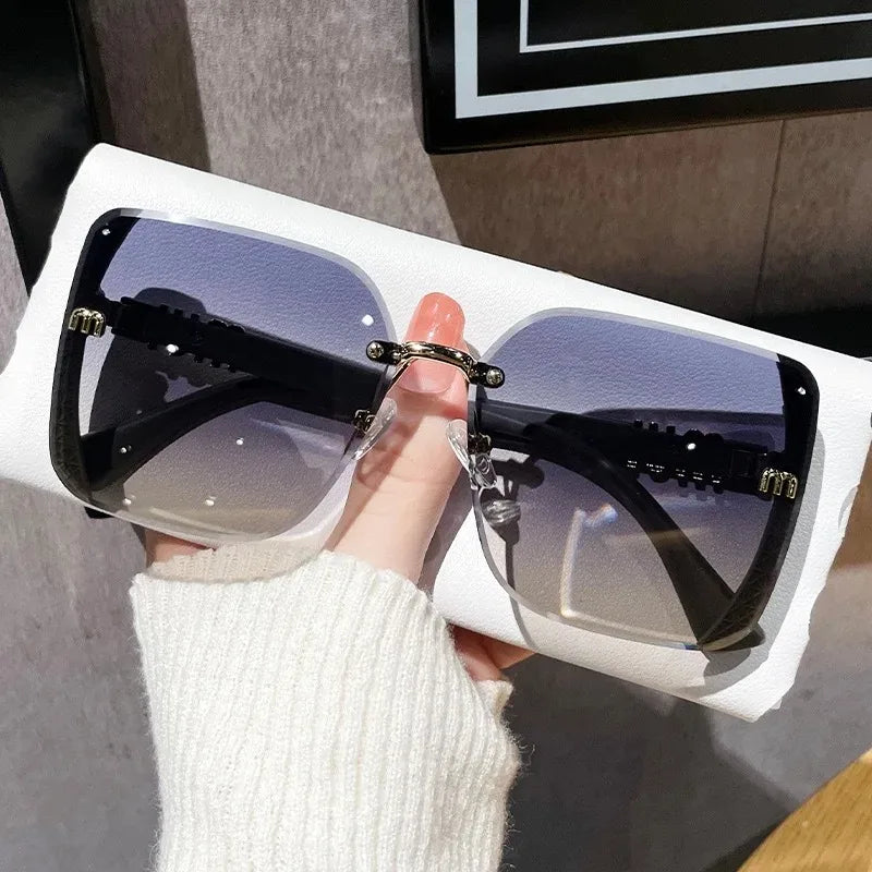 Fashion Oversized Square Sunglasses for Women