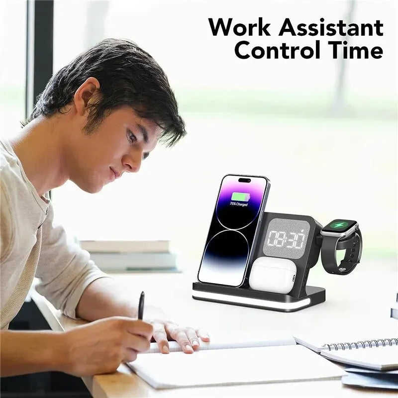 Fast Wireless Charger for iPhone & Samsung