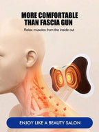 Portable Cervical Massager with Remote - Multi-Mode Pain Relief