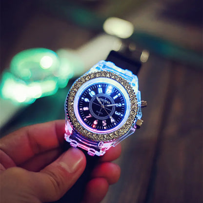 Luxury Dual Display Ladies & Men’s Quartz LED Sport Watch
