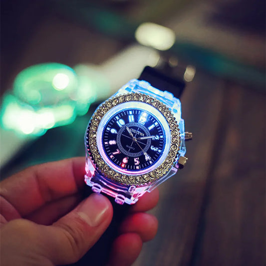 Luxury Dual Display Ladies & Men’s Quartz LED Sport Watch