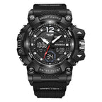 Men’s Fashion Sport Watch – 50M Waterproof, Shock Resistant LED Alarm