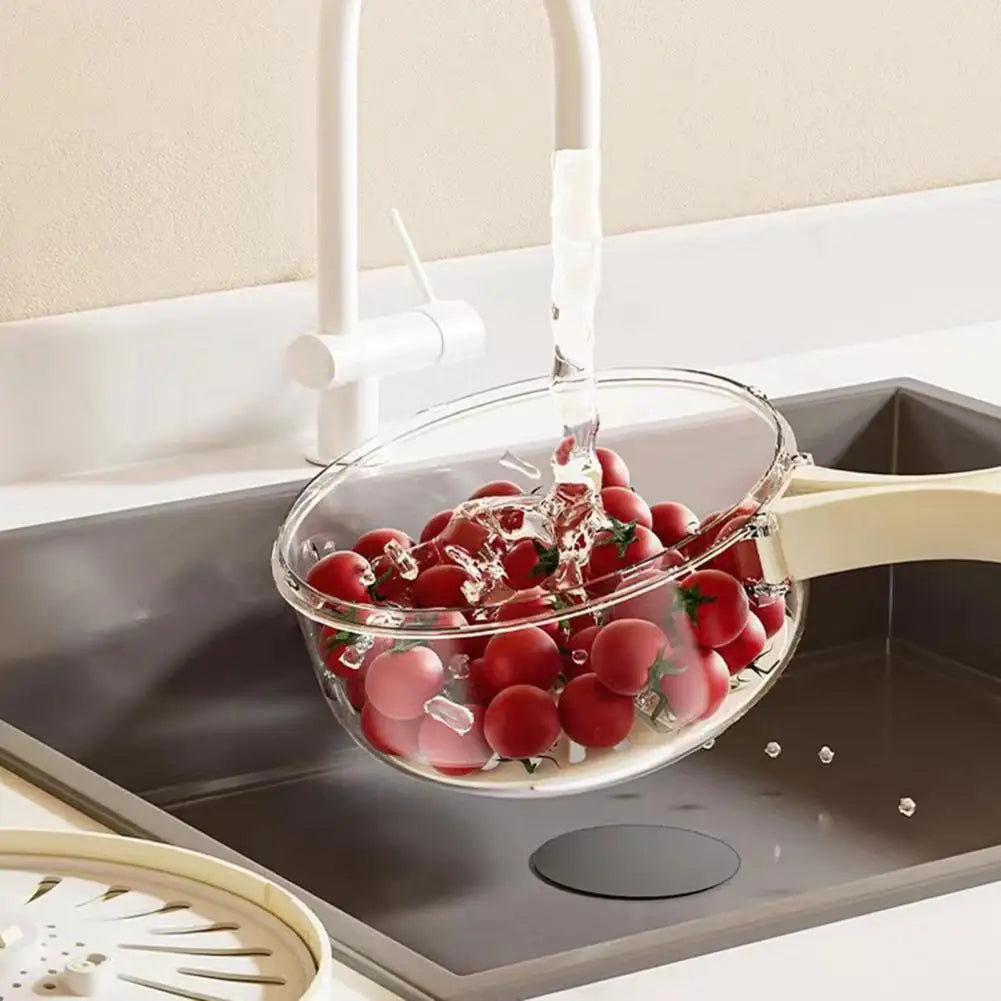 Premium Food-Grade Double-Layer Draining Bowl