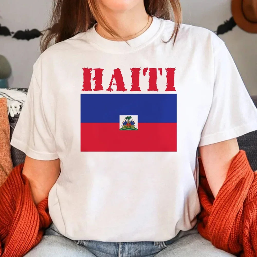Haiti T Shirt Women Funny