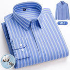 Premium Cotton Slim Fit Shirt - Striped Formal Wear