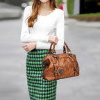 The Versatile Luxe Tote - PU Leather Shoulder & Crossbody Bag