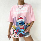Women’s Disney Stitch Christmas Tee