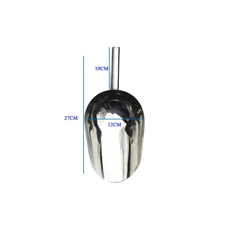Premium Stainless Steel Ice Scoop