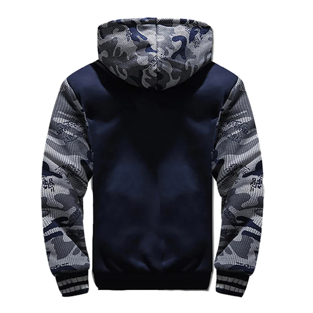 Ridgewood Camo Fleece-Lined Winter Jacket
