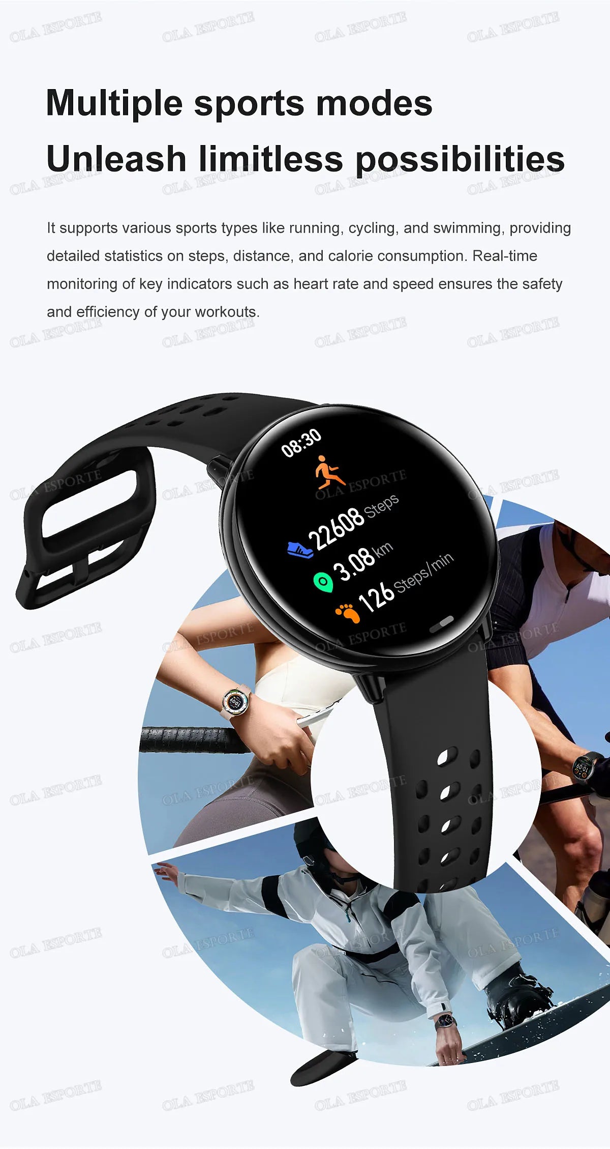 Smartwatch Amazfit Active 2 GPS Smart Watch Men Women Ai GPT Amoled Waterproof Sport