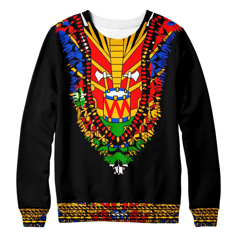 Haiti Flag Pattern Hoodie – Unisex