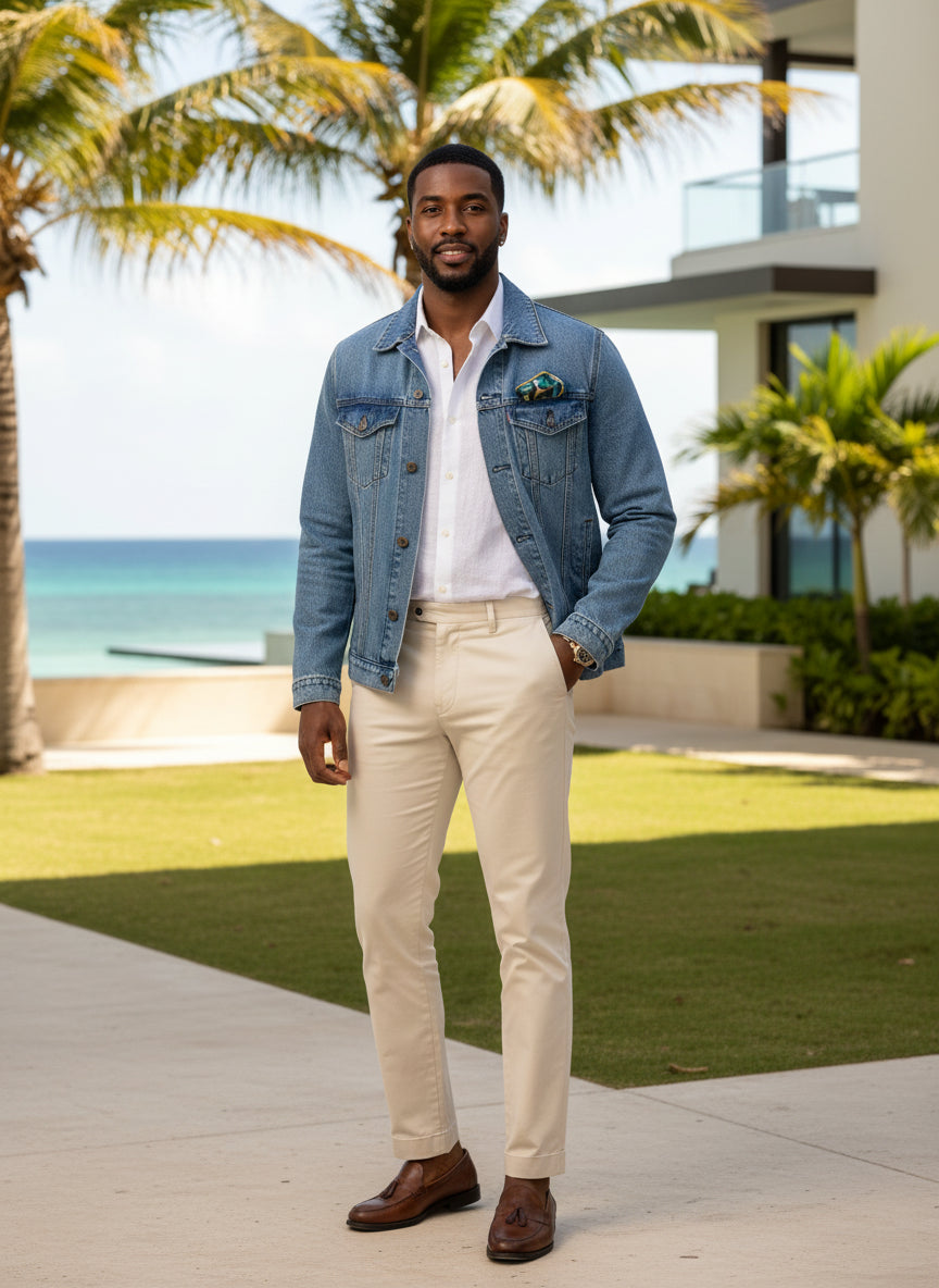 Classic Blue Denim Jacket | Street-Style Essential