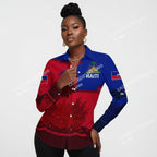 Haiti Emblem 3D Long Sleeve Shirt – Vintage Caribbean Streetwear