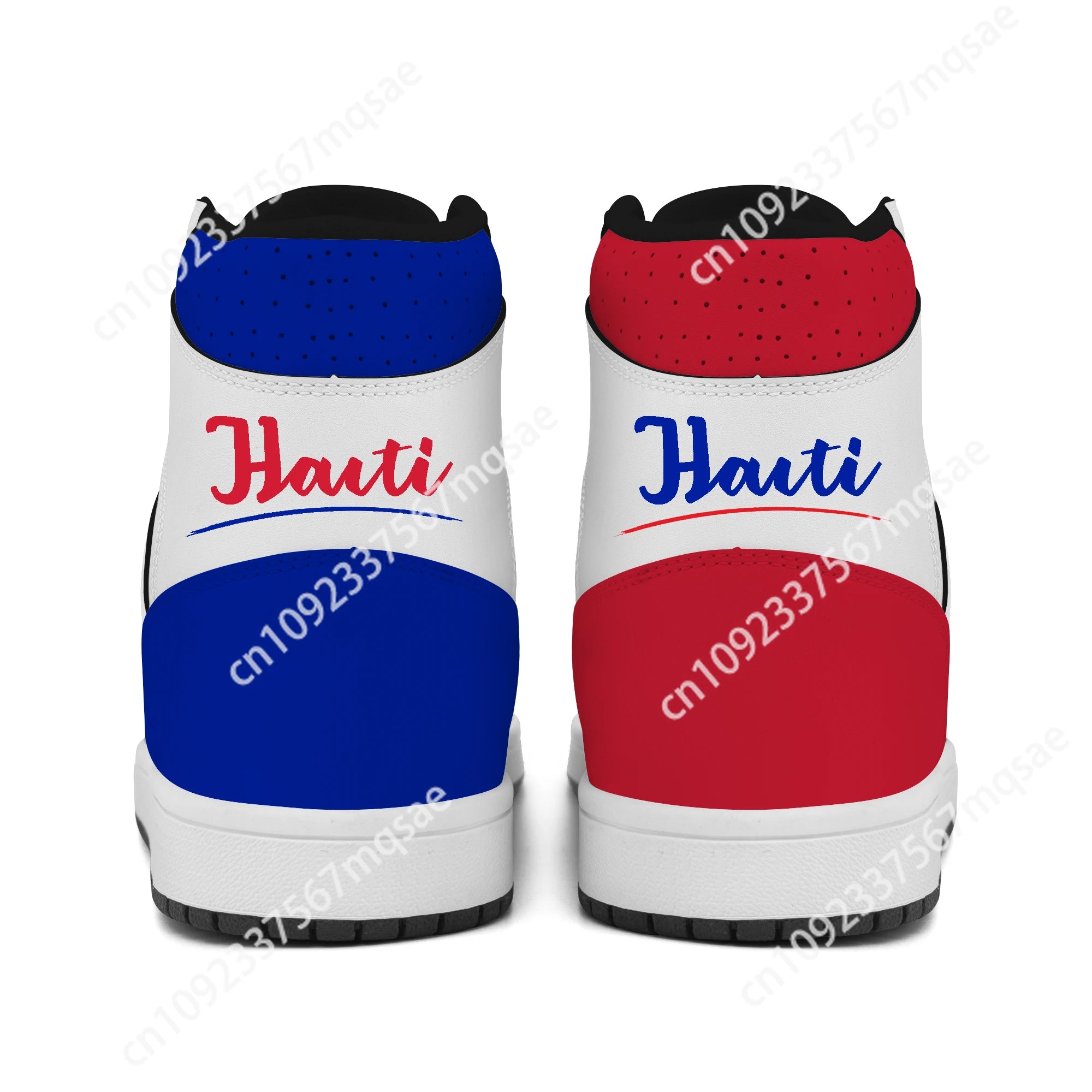 Men Women Custom Sneaker Shoes Haiti Flag