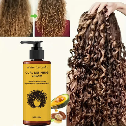 BounceFlex Elastic Styling Cream – Deep Moisturizing Cream for Soft, Fluffy & Defined Curls | All Hair
