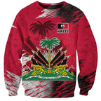 Haiti Flag 3D Sweatshirt