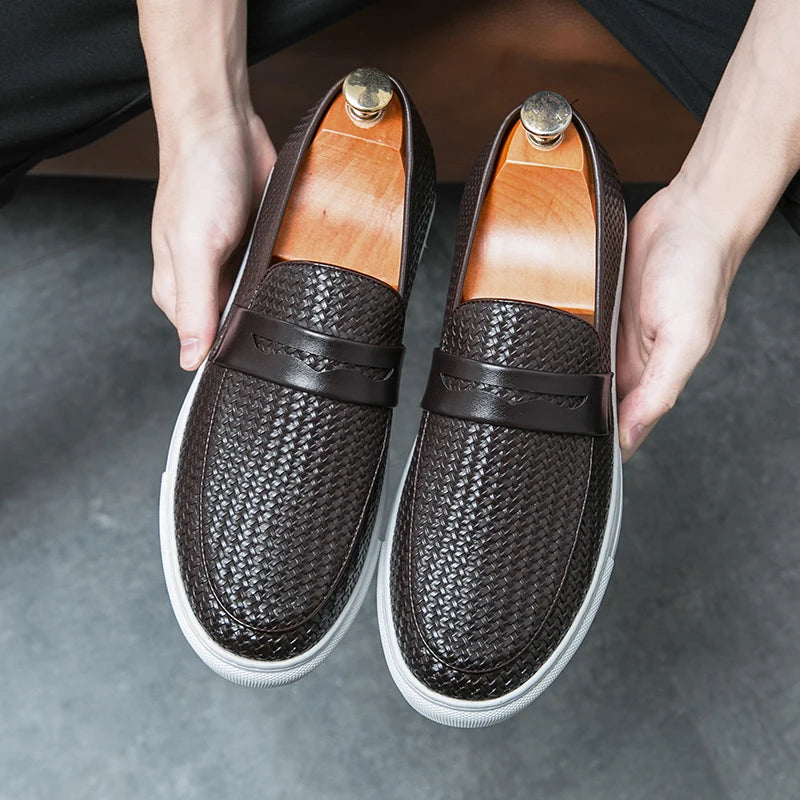 Fashion Slip-On Loafers – Men’s Casual