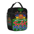 Haiti Flag Insulated Lunch Bag