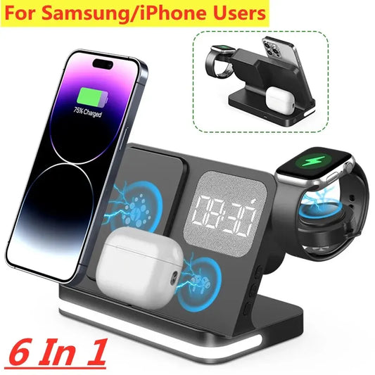 Fast Wireless Charger for iPhone & Samsung