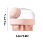 Silicone Pet Shampoo Brush