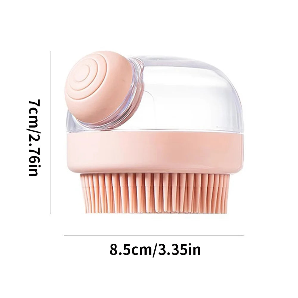 Silicone Pet Shampoo Brush