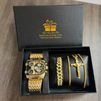Men’s Luxury Watch & Jewelry Gift Set