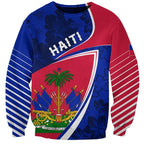 Haiti Flag 3D Sweatshirt