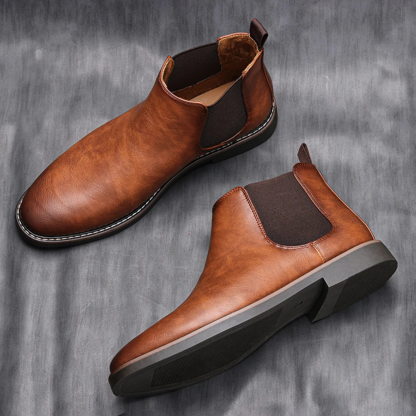 Men’s Chelsea Boots – Retro Leather Fashion