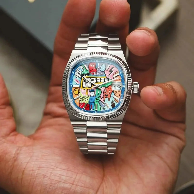 Modernist Square Watch for Men