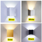 Waterproof LED Wall Light – IP65 Outdoor/Indoor Wall Lamp for Garden, Yard, (AC110V/220V)