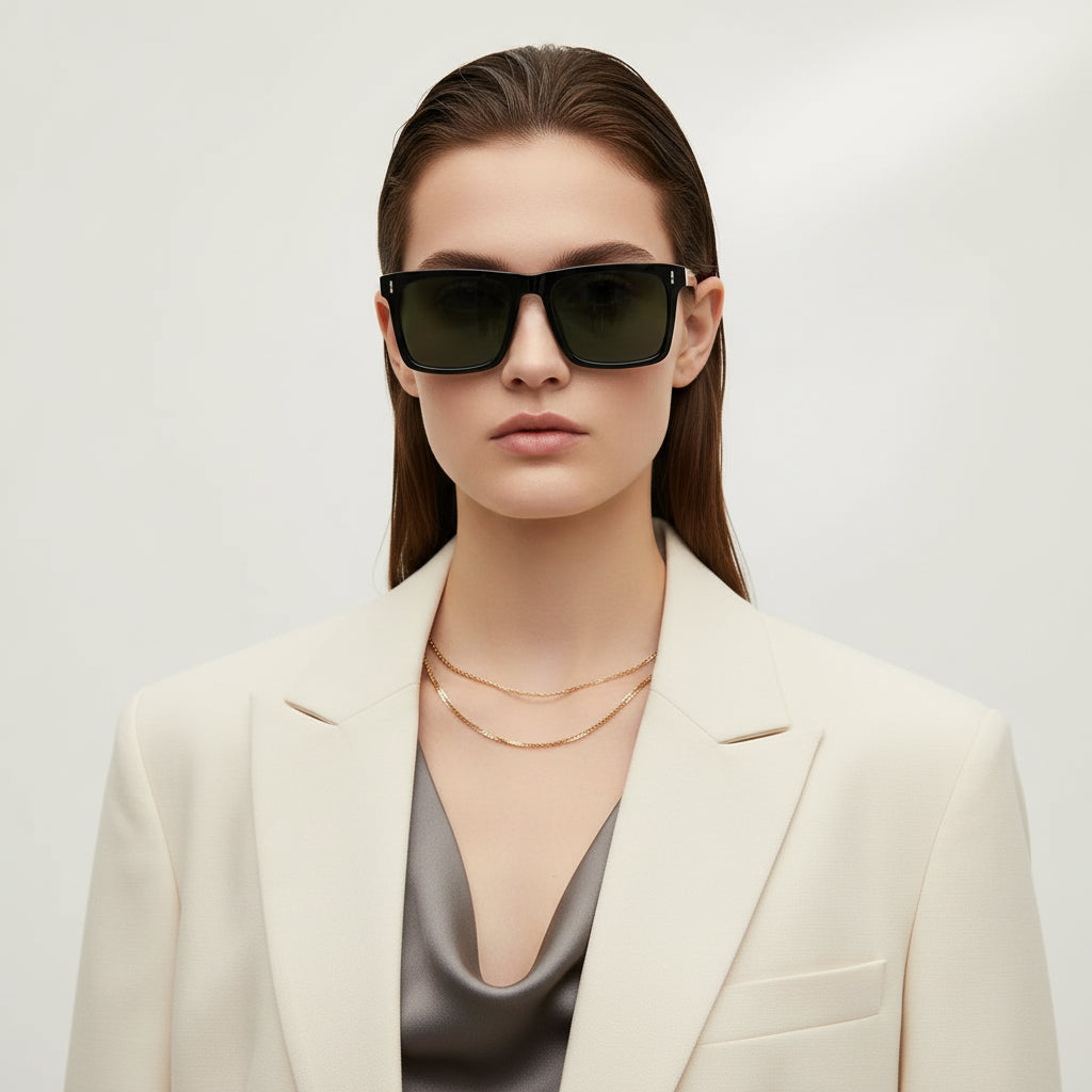 Vintage Square Sunglasses – Unisex