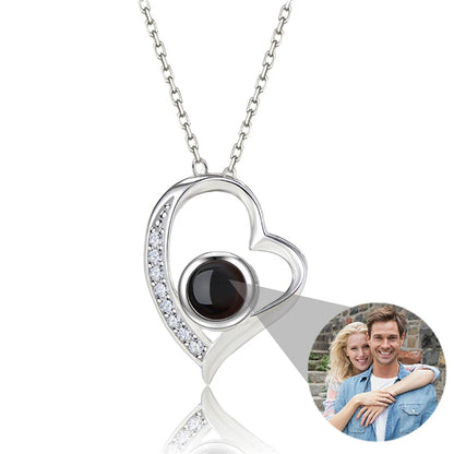 Personalized Photo Projection Necklace
