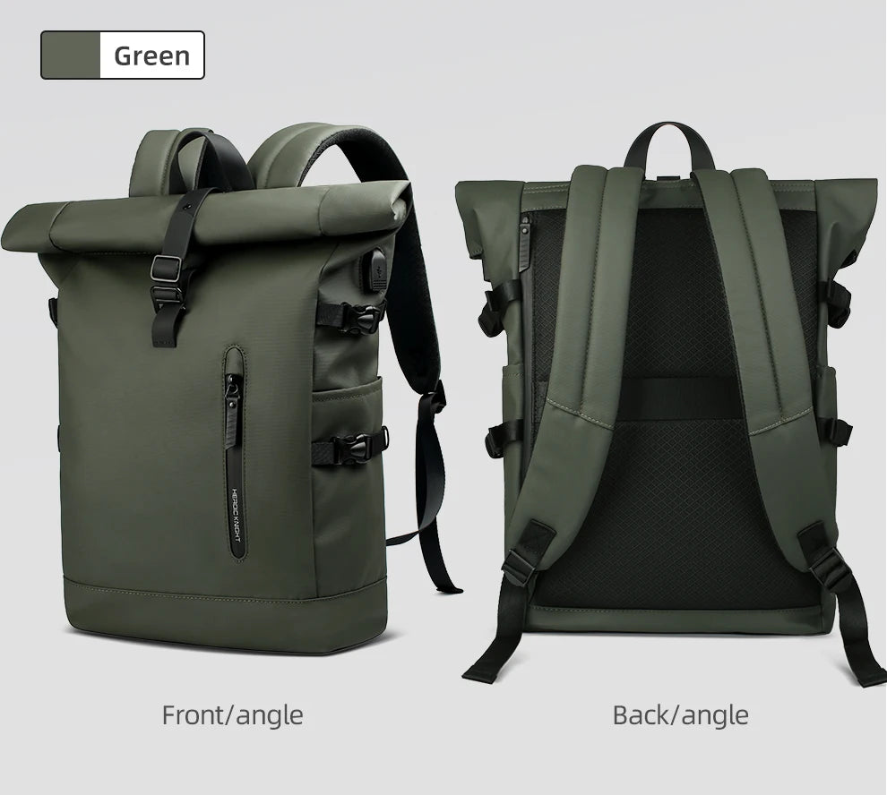 Heroic Knight Rolltop Travel Backpack