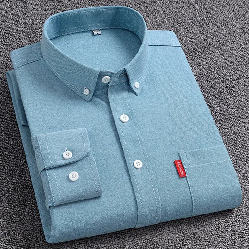 Classic Cotton Oxford Shirt - Regular Fit