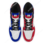 Men Women Custom Sneaker Shoes Haiti Flag