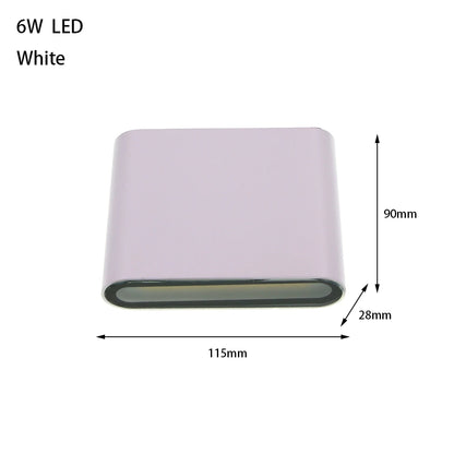 Modern Aluminum Wall Lamp for Outdoor & Indoor