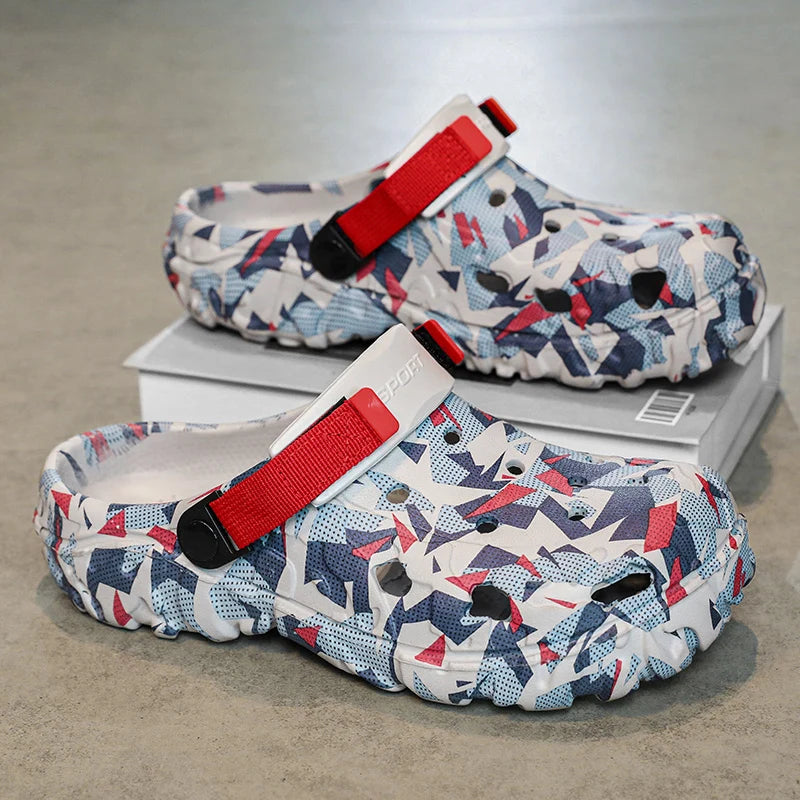 Men’s Camouflage Clogs