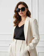 New Fashion Square Frame Sunglasses Women