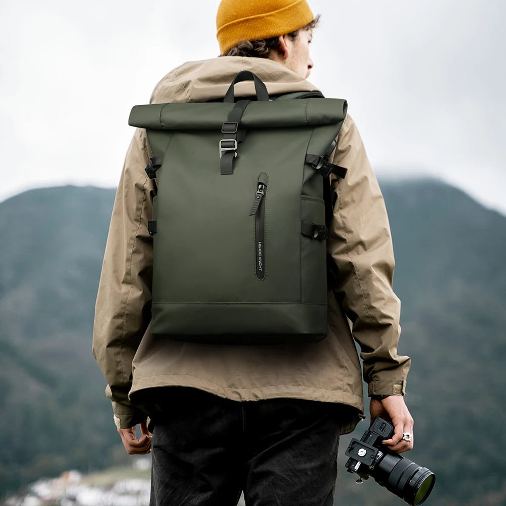 Heroic Knight Rolltop Travel Backpack