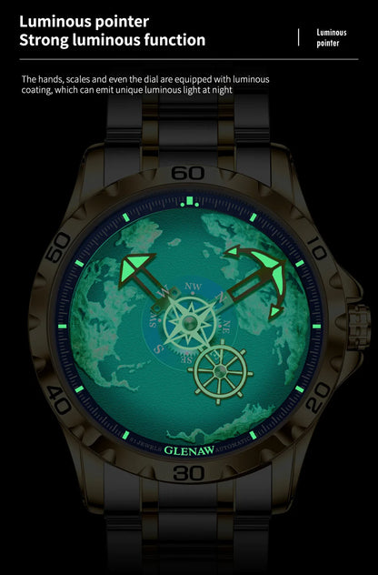 Men’s Nautical Series Traveler Watch