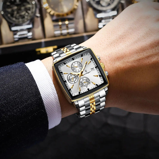 Premuim Men's Square Sports Watch