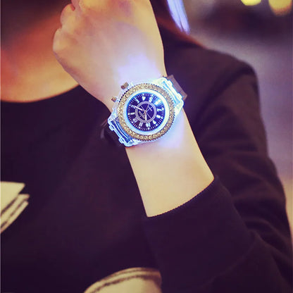 Luxury Dual Display Ladies & Men’s Quartz LED Sport Watch
