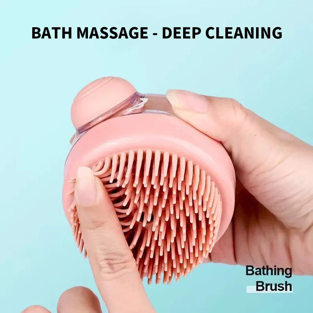 Silicone Pet Shampoo Brush