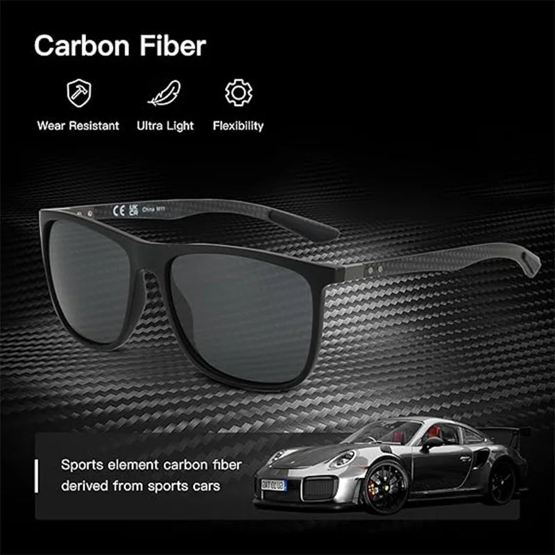 Zenotic Apex Carbon Fiber Polarized Sunglasses